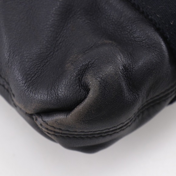 Hermes HERMES Caravan Horizontal PM Handbag Veau Derma Black Zipper Women's - Picture 4 of 16